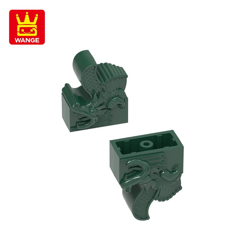 Нетоксичные 86 шт./лот 3004W 2 черепицы с перфорацией Строительные блоки Аксессуары для дворца Moc Совместимые с Кирпичами Детские игрушки Подарок