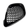 Black Mesh Debadged Grill Grille Mesh Badgeless Sport Racing Grill Compatible with Seat Leon MK2 1P 2006-2009