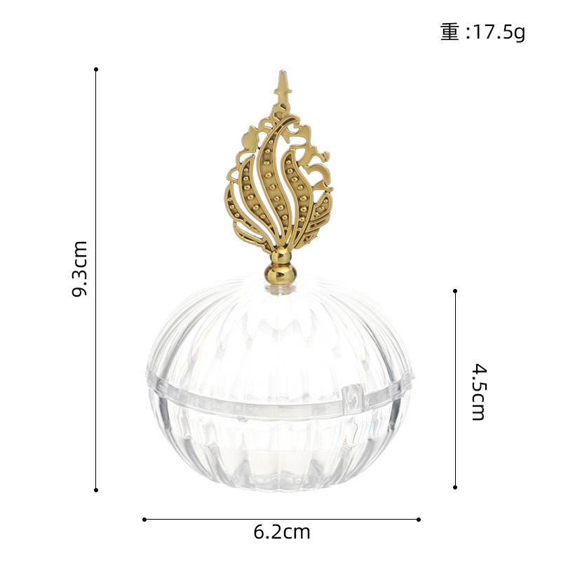 Creative Plastic Candy Box, Palace Banquet Wedding Candy Box, Electroplated Silver New European Plastic Storage Box