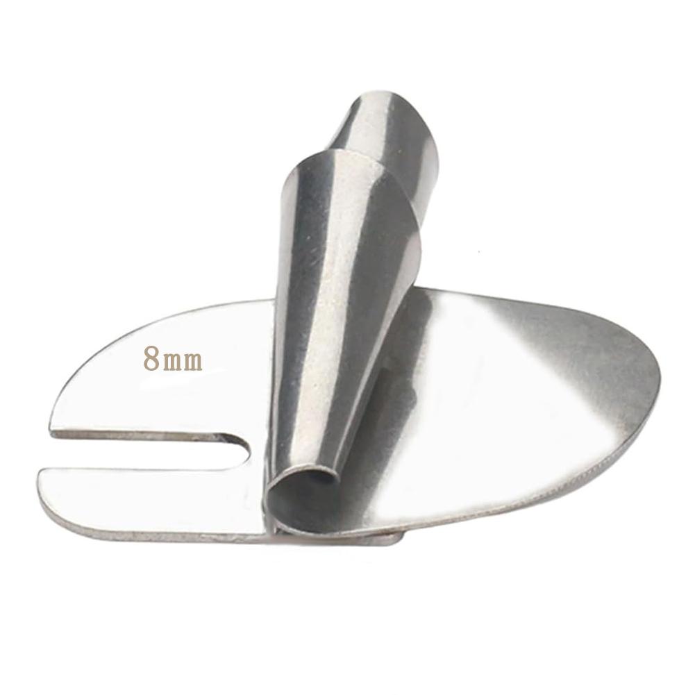 Sewing Curled Edge Hemp Feet 3Mm-10Mm 8 Size Wide Curled Edge Pressure Foot Sewing Machine Pressure Foot Hemp Foot Tool