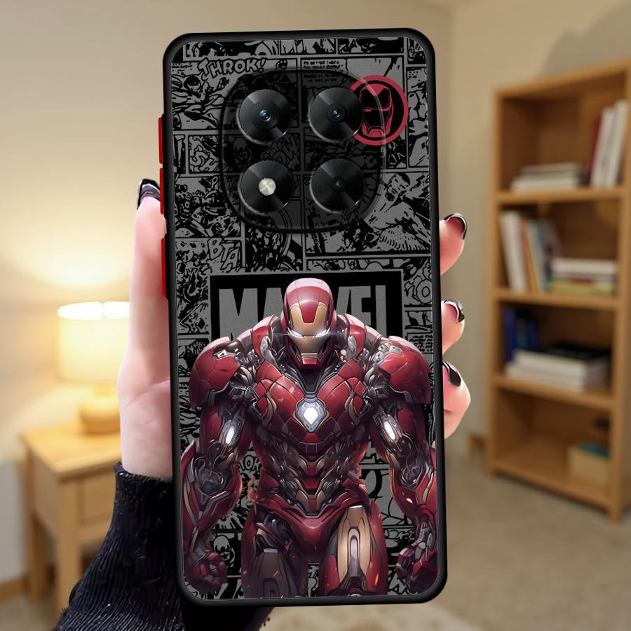 Чехол для телефона Funda для Xiaomi Redmi Note 14 11 14C 9S 12 A4 10 13 Pro Plus 13C Marvel Deadpool Sipiderman