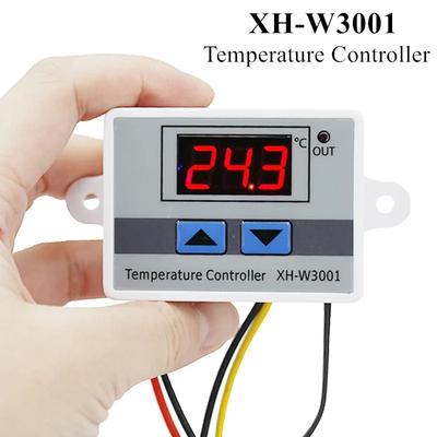 XH-W3001 Цифровой светодиодный контроллер температуры для инкубатора, переключатель охлаждения и нагрева, термостат, датчик NTC с зондом 220 В