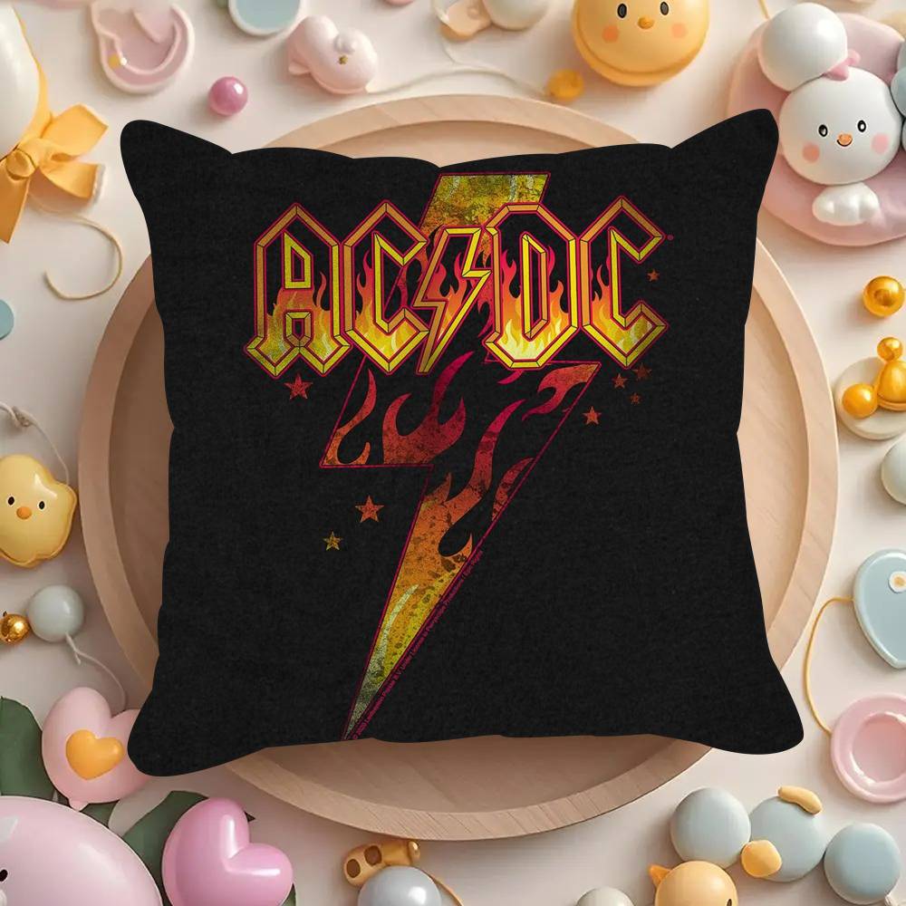 Горячие AC-DC Rock Band Наволочки чехлы для подушек гостиные диваны домашний декор подарки