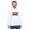 Star Wars Mens Clone Wars Logo Sweatshirt