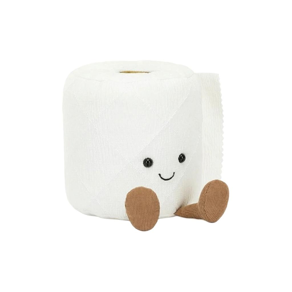 Jellycat Fun Items Series Toilet Paper Cute Doll Plush Doll 15cm High