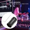 Компактный XLR-адаптер для микрофона с разъемом «папа-папа»/«мама-мама» 90-градусный угловой XLR-разъем для аудиокабелей микрофона