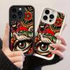 JT269 Граффити Глаза для iPhone 17 16 15 14 13 Pro Max Samsung S26 S25 Ultra A17 A16 A07 A56 A36 A06 Xiaomi 15T Redmi 15c Note 14 13 12 11 Мягкий чехол