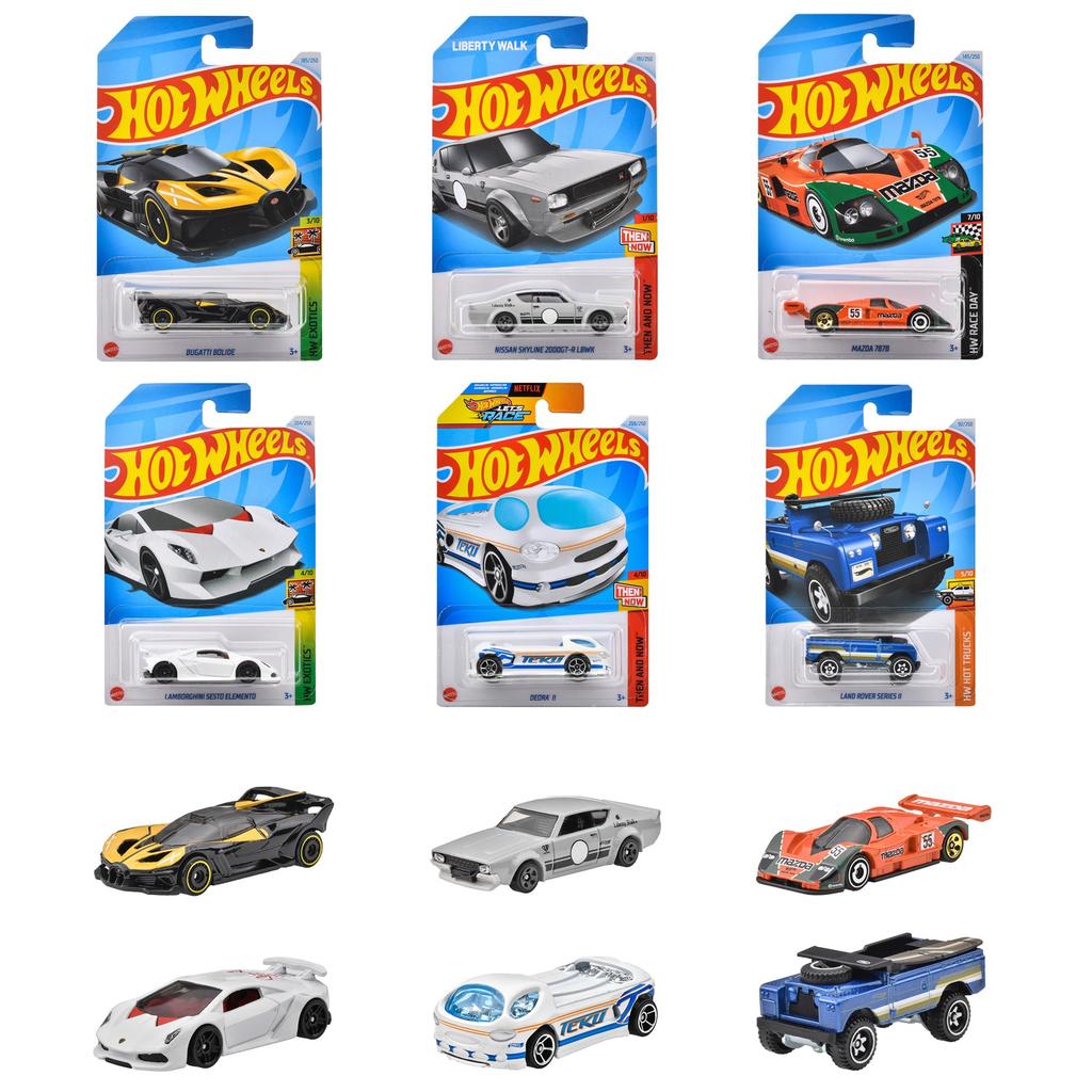 Hot Wheels Basic Car L Ассортимент 36 машинок Коробка распродажа игрушечная мини-машинка от 3 лет и старше Multi 98ML-C4982