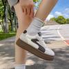 Platform Women's Autumn New Versatile Breathable Height-increasing White Shoes Casual Sports Board Shoes