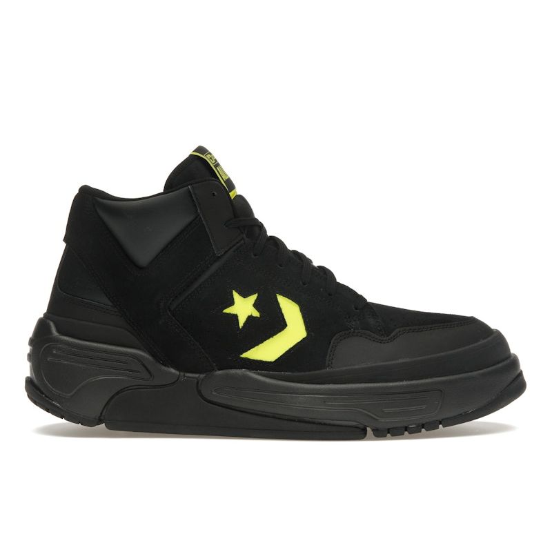 Converse Кроссовки унисекс Weapon CX Mid Monster Clash, черные, желтые, A03230C
