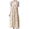 French nightdress women's summer short-sleeved cotton and silk loose large size can be worn outside loungewear set summer pajamas retro long dress
