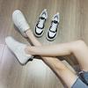 Star Women's White Genuine Leather Spring 2025 Lightweight Casual Fashion Sneakers