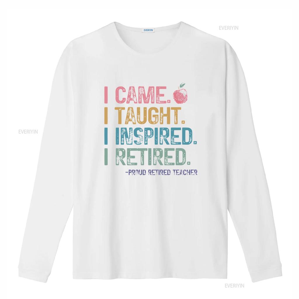 Retired Teacher T Shirt Retirement for s Women Appreciation Officially vintage Washed homme streetwear Casual Soft Stretched