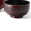 J-kitchens Set of 2 Lacquerware Bowls, Hand-Painted, Made in Japan, PID-529012