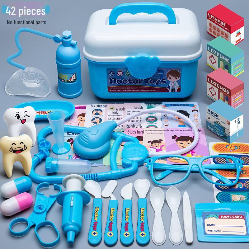 [Специальное предложение] Детский набор игрушек «Доктор»: Медсестра, Стетоскоп, Инъекция, Имитация медицинского инструментария 