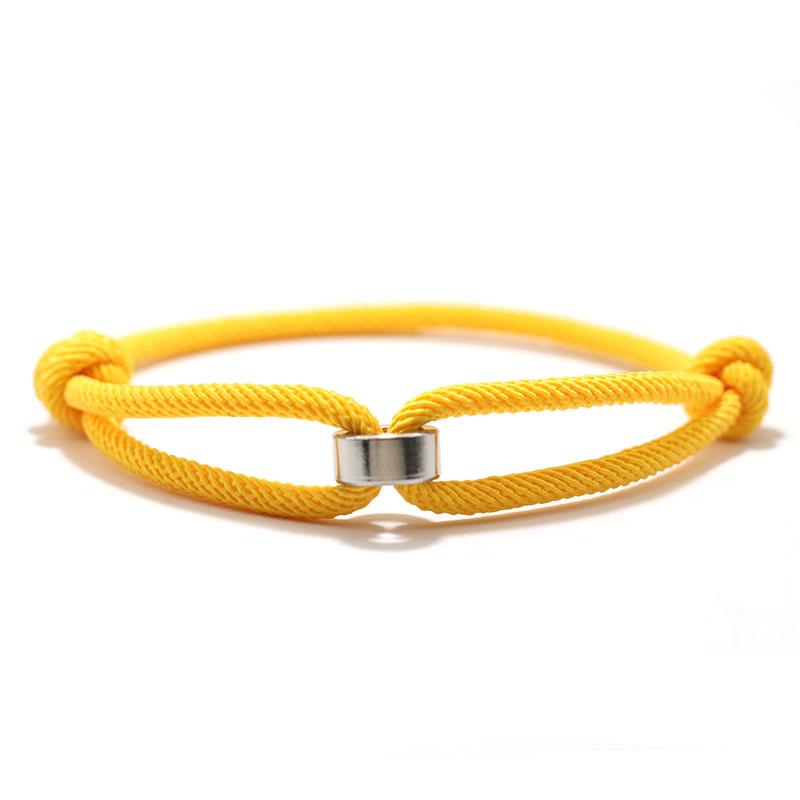 Noter 3mm Thin Cord Chain Bracelet Unisex Stainless Steel Coil Handmade Adjustable Braclet Lucky Blue Red Thread Braslet Joias
