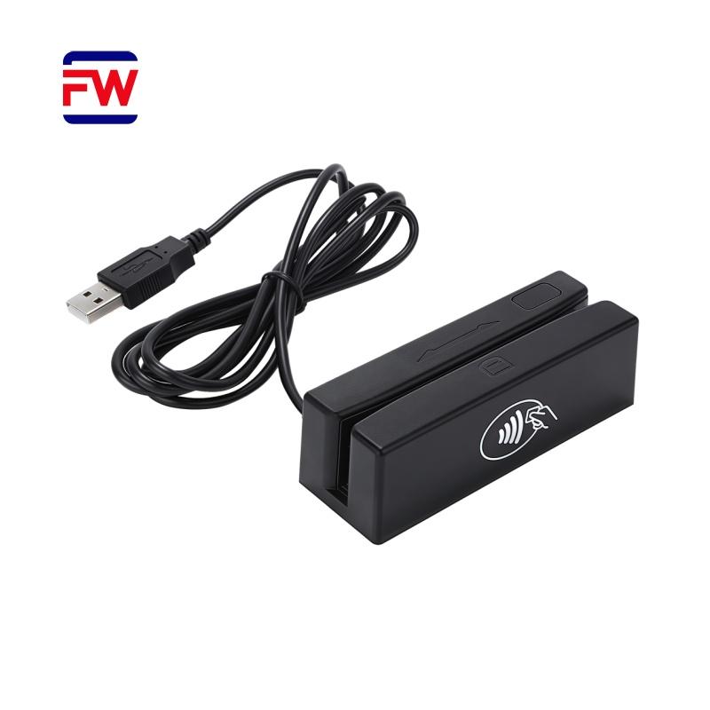MSR98RF 2-in-1 Magnetic Stripe & RFID 13.56MHz NFC (M1/ISO14443-A/Mifare) Mini Card Reader