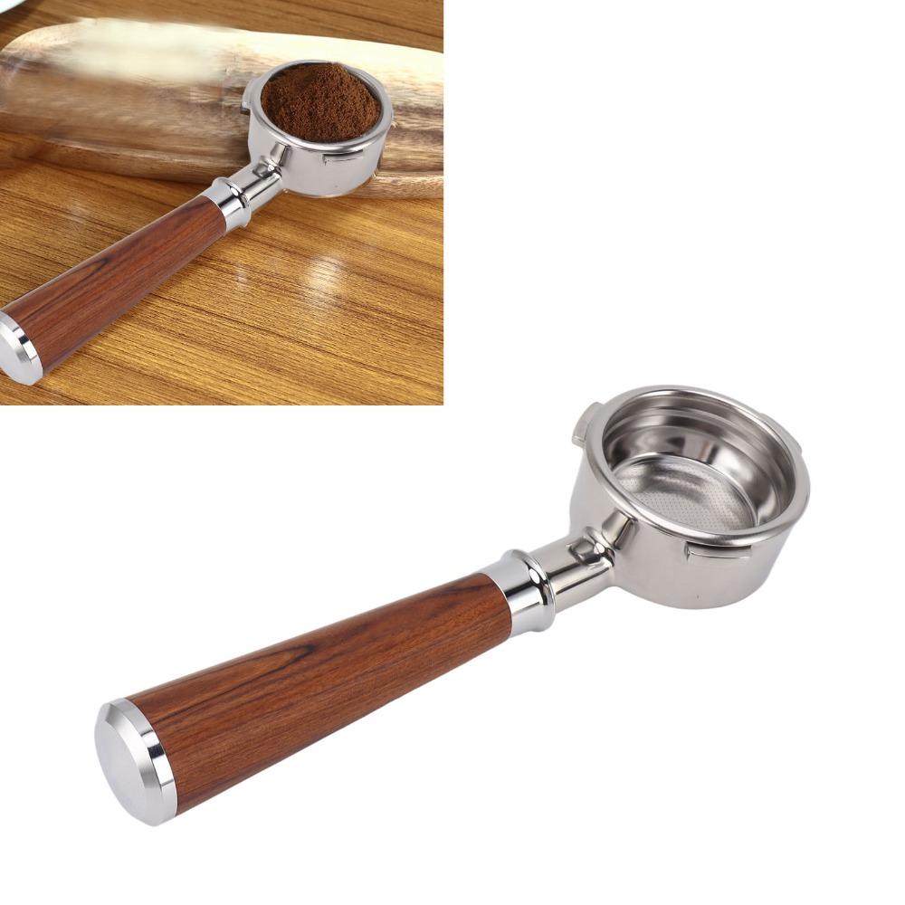Three Ears Bottomless Coffee Portafilter Coffee Machine Portafilter for Barsetto Espresso Brewing