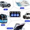 3/5 кнопок светодиодная морская лодка клавишная панель переключателей 10A предохранитель лезвие автомобильный клавишный переключатель для грузовика прицепа кемпер автомобильная панель переключателей