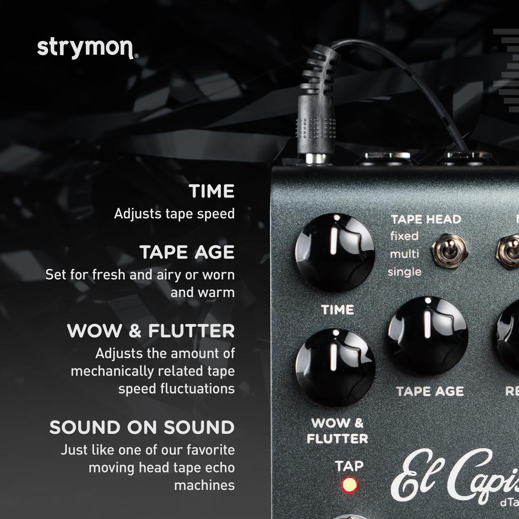 Capistan V2 El Capistan Tape Echo Strymon/El