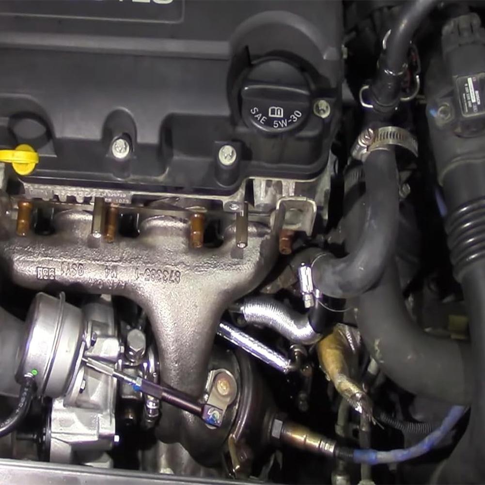 Линия слива масла турбокомпрессора двигателя, комплект труб подачи масла, титановая стальная линия турбокомпрессора 25200947 55569839 55568031 55567067