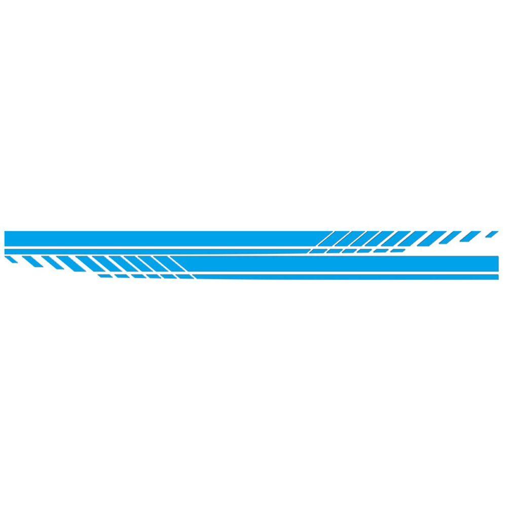 2Pcs Multi-color Car Side Stickers Universal Car Side Door Stripe Car Body Side Decal Off-Road