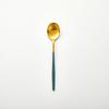 Roy Dinner Spoon_Gold Green