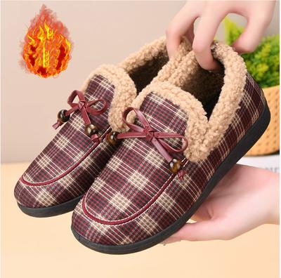 Осенне-зимние товары: Женские хлопковые ботинки с низким голенищем, теплые, удобные, дышащие и повседневные