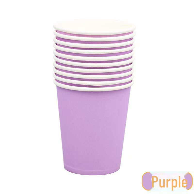 Красочные полосатые бумажные стаканчики для декора вечеринок и праздников