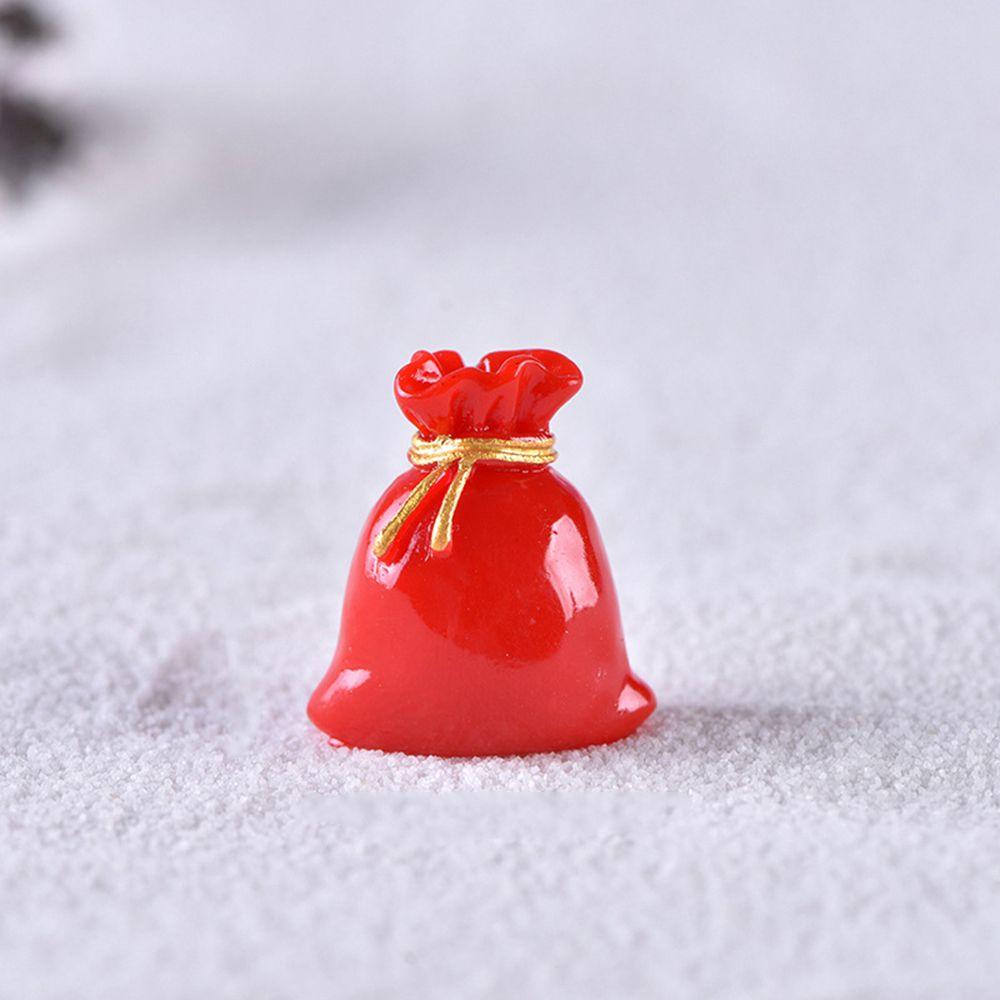 Mini Santa Claus 1 Pcs Resin Crafts Gift Christmas Decoration Christmas Ornaments Micro Landscape Figurines