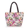 Large Capacity Floral Tote Bag Oxford Cloth Rose Mommy Bag Portable Canvas Lunch Bag  Shopping