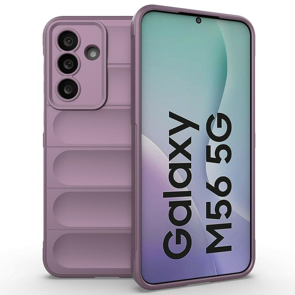 For Samsung Galaxy M56 5G Case Anti-Drop Soft TPU Rugged Phone Back Cover