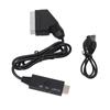 Адаптер SCART на HD Multimedia Interface 720P 1080P Переключаемый Full HD Видеоконвертер для Xbox DVD Приставки