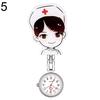 Numeral Analog Quartz Clip-On Fob Nurse Doctor Hanging Luminous Pocket Watch