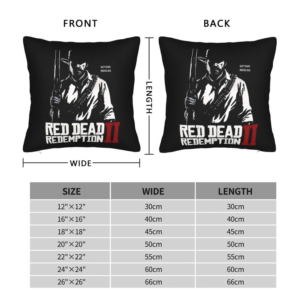 Наволочка Артур Морган Red Dead Redemption Кавайная наволочка для дивана Домашний декор Наволочки