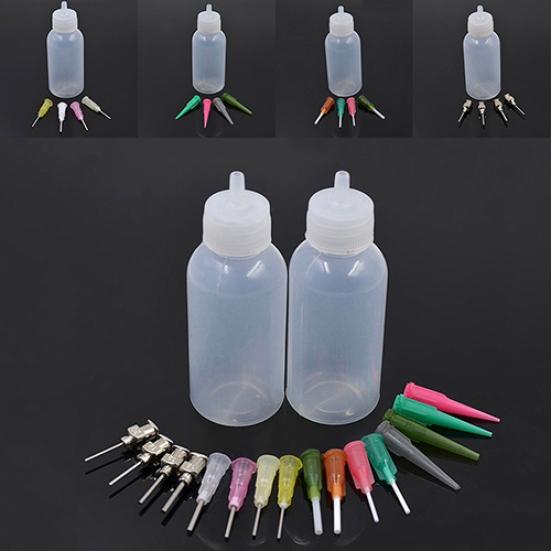 Reusable Easy to Use Henna Applicator Bottle Plastic 2.5 Cm