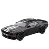 1/22 Dodge Challenger SRT Hellcat Alloy Musle Car Model Diecasts Metal Sports Car Vehicles Model Sound Light Childrens Toy Gift