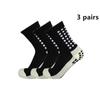 3 Pairs Updated Football Socks Non-slip Silicone Sole Professional Outdoor Activity Sport Accessories Men and Women Yoga Soccer