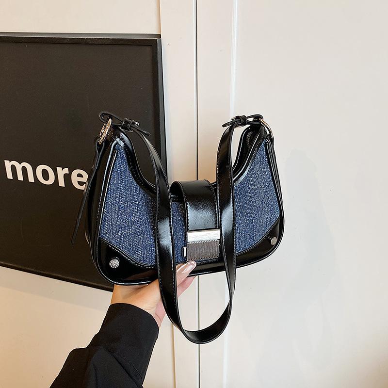 Ретро сумка женская 2025 новая осень и зима универсальная сумка-мессенджер простая в этом году популярная на плечо подмышку сумка-ведро