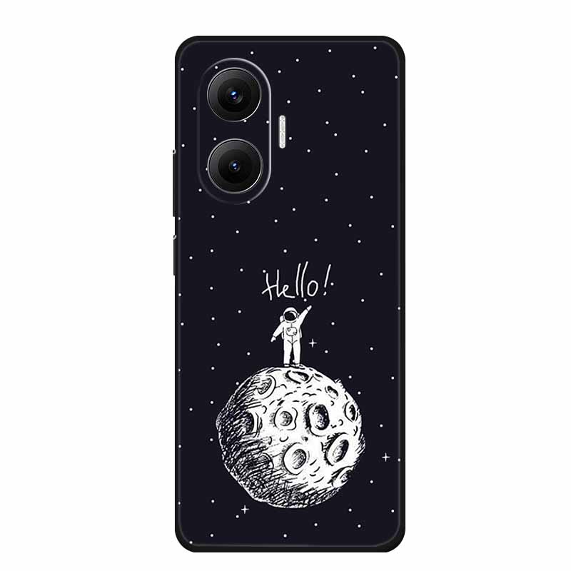 Phone Case For Redmi Turbo 4 Pro 5G Back Cover Case Black Silicone Soft Funda Para For Xiaomi Redmi Turbo 4 Pro Case Coque Shell