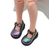Lightweight 10cm Cotton Doll Shoes PU Leather Leather Boots Doll PU Leather Shoes  Clay Dolls