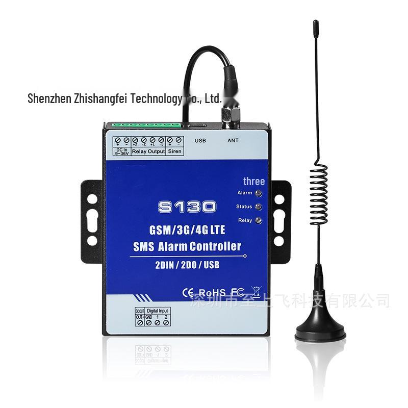 S130 GSM Удаленный SMS-контроллер сигнализации с датчиками температуры и влажности и двусторонним релейным выходом.