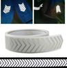 DIY Tape For Clothing Safety Silver Reflective Tape Iron On Heat Transfer Vinyl Film Stickers