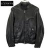 LITHIUM HOMME LH28-0194 Leather Rider's Jacket Jacket 42 blackUsed