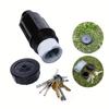Plastic Sprinkler Key Hider Realistic Fake Sprinkler Water Nozzle Key Hider Waterproof Impact Resistant Sprinkler Head Cash Box