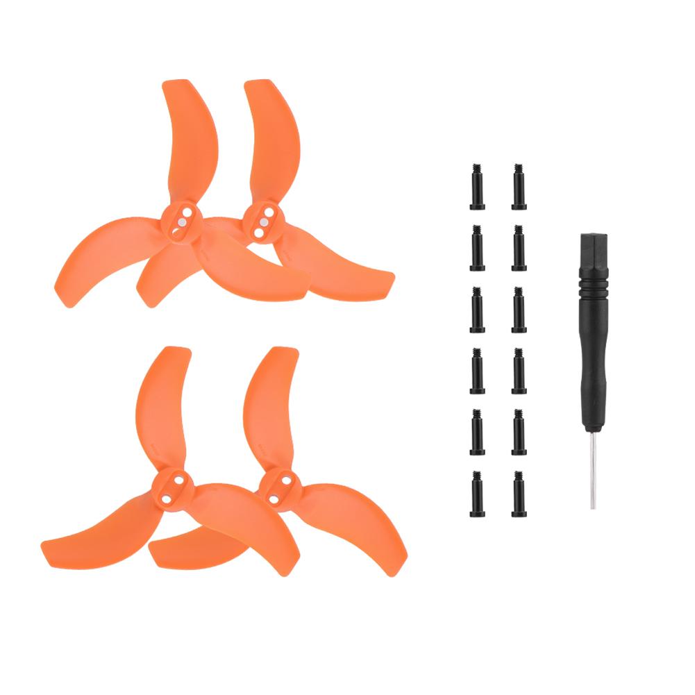 2/4 Pairs Propellers with Screw&Screwdriver Drone Propeller Blade Kit Drone Wing Blade for DJI Avata 2 Drone Accessories