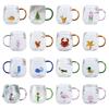 Handmade Glass Cup Animal Plant Shape Transparent Water Cup Cute Coffee Milk Drink Cup