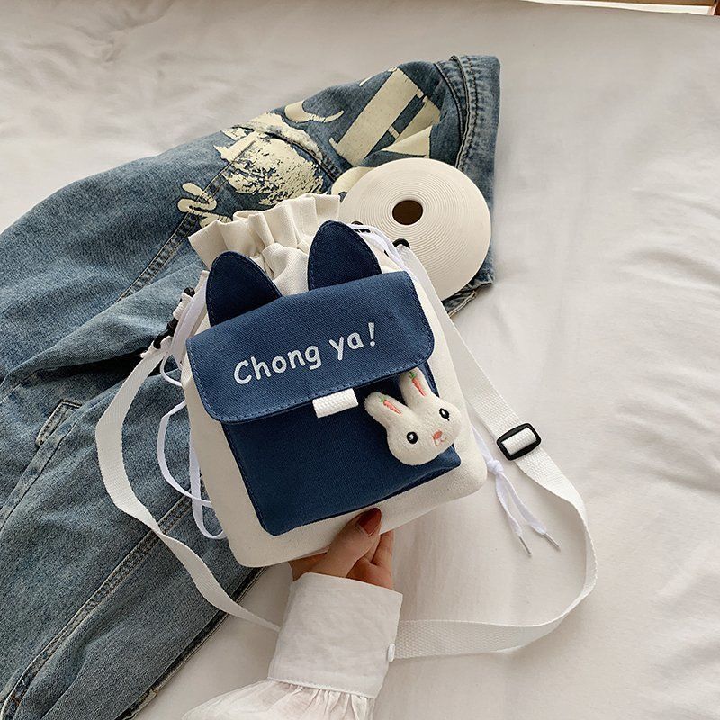Простая японская сумка школьная студенческая сумка через плечо нейлоновые сумки однотонные повседневные сумки большой емкости мужская женская сумка