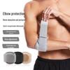 Breathable Adjustable Elbow Pads for Tennis & Badminton with Open Straps and Pressure Support