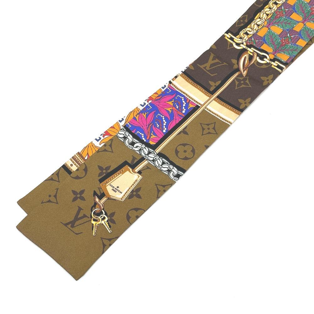 Louis Vuitton M76104 Бандо-Confidential Garden БандоШарф Шарф шелк Коричневый